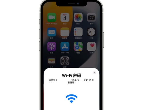 廉江苹果15维修店分享iPhone15如何共享Wi-Fi密码 